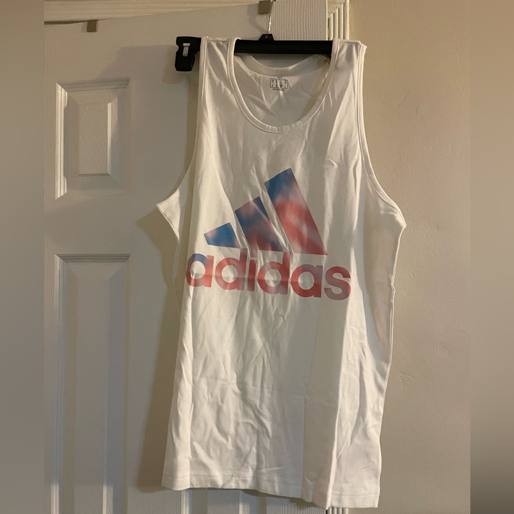 Men’s Adidas tank top - medium with tags
